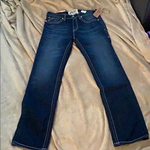 NWT Ariat m7 rocker straight leg jeans. 35/34